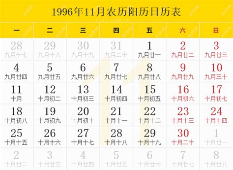 1996年1月21日|1996年1月21日农历阳历对照表，乙亥猪年阴历十二月二号天干地。